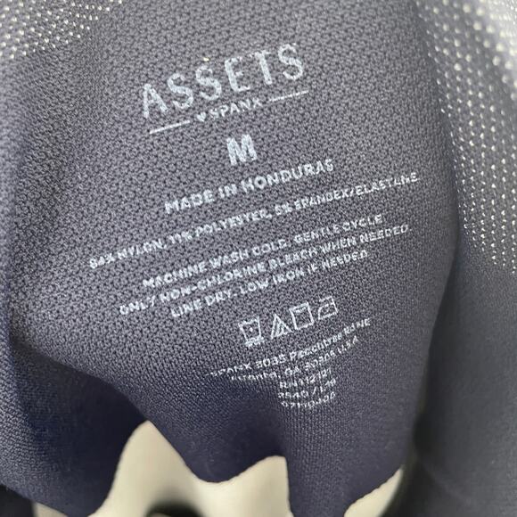 Spanx Seamless Leggings Tummy Control Navy Size Medium - Picture 3 of 7